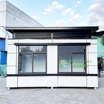 Suzhou finished Post factory hall manufacturer mobile office security booth school guard duty room communication room lounge