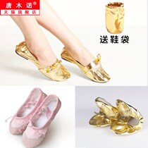 Belly dance practice cloth shoes dance performance shoes puleather cow tendon low heels Oriental dance modern dance shoes