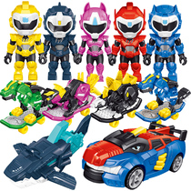 Genuine Authorised Mini Teurs Super Dinosaur Power Inertial Agents Scooter Dinosaur Deformation Toys
