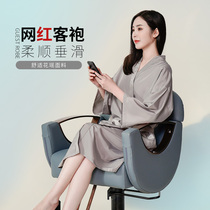 Barbershop Hair dye Hair guest robes Beauty salon customer service network Red hair salon Hair cut cloth Kimono Hot dye customer clothes