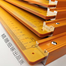 Baiguo triangle large high precision thickening 90 degree right angle ruler square foot decoration cutting board woodworking tool