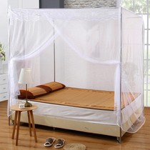 1 Free mosquito net single door 18 bed double household one 15 zipper 12 meters two single Five 2