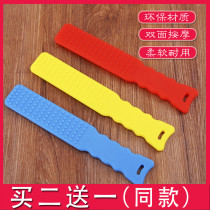 Thickened silicone Meridian beat Health beating plate tendon massage beating stick beat small artifact whole body