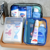 Travel kit portable shampoo shower gel samples for men and women toiletries full set of business wash bags