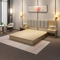 Hotel Furniture Guesthouse Bedtime single room with single set of custom Minroom apartment Single double bed rental room bed special style