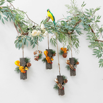 Kindergarten Huanchuang material wall decoration Classroom corridor wall air charm decoration Pastoral style natural corner pendant