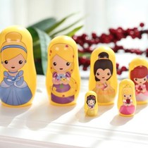 Childrens educational toys ornaments for girls birthday creative gifts Russian specialty handicraft Doll Princess 6 floors