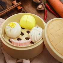 Kitchen toy girl plays boy and girl House simulation set puzzle breakfast buns Chile 3-9 years old
