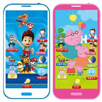  2021 new childrens mobile phone toys children fake phone simulation model early education touch screen charging girl boy