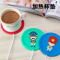 Creative Life Insulation Heating Cup Mats Cartoon Home Creative Products Fashion Practical Cups Mat Festival Gift-giving Gifts