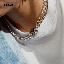 MLB official mens and womens necklace NY retro accessories clavicle chain sports niche couple 21 years of summer new JA02