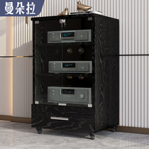 Mandolaby standard version power amplifier cabinet sound cabinet professional equipment equipment rack KTV sound cabinet glass door