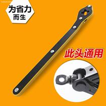 Small Jack Easy Portable Manual Spare tire Jack and wrench Trolley Jack Folding Rocker