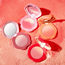 Li Jiaqi recommends gradient blush Rouge nude makeup natural highlight shimmering waterproof repair durable makeup powder cake women