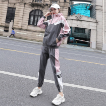 Spring Autumn Season Sportswear Suit Women 2022 Fashion Casual Tennis Red Necropolis Middle School Student Fried Street Running Two Sets Eben