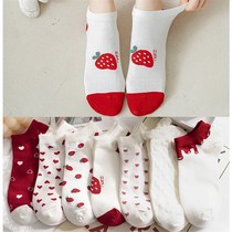 Socks womens socks shallow cotton summer thin Japanese cute spring summer boat Socks female ins tide invisible