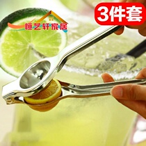 Kumquat green yellow manual Press clip lemon fruit juicer stainless steel juicer juicer for household
