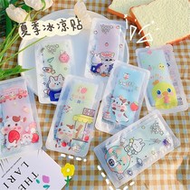 Summer cooling cute ice cool stickers mobile phone cooling ice stickers students summer refreshing fever adult cool stickers