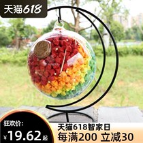 Wishing bottle glass with small stars 1314 large luminous origami decoration Lucky Star jar box