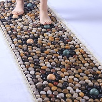  Cobblestone foot massage pad Household foot pressure plate acupoint foot massage blanket Balcony stone floor mat Yuhua stone road