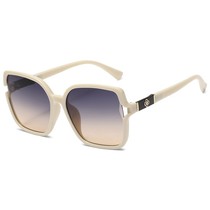 2022 Fashion Square Sunglasses New Donkey Family Four Leaves Grass Shading Anti-UV Personality Sunglasses Wholesale