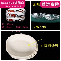 Bird ceramic glass bath basin Indigo chin embroidered eye bird Jade bird with bath box Bird supplies Bird cage accessories