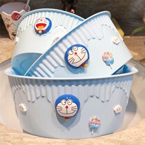 3-pack cartoon cute creative washbasin baby basin Thick plastic household bathroom large small laundry basin