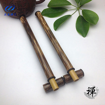 Incense road equipment golden silk bamboo with ebony 7 inch long line incense bamboo bucket agarwood incense 8 grams