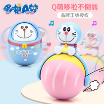 Doraemon Dingdang cat desktop tumbler mini toy blue fat robot cat best friend decompression small ornaments