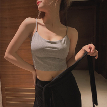 Camisole type bra integrated anti-light inner fit can be worn outside bra womens thin summer bandeau brabra