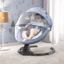 Baby electric rocking chair coax baby artifact Newborn baby coax sleep cradle bed with baby sleep pacifier chair Recliner