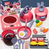Mini kitchen toys can cook can eat childrens house kitchen toy set simulation induction cooker cooking