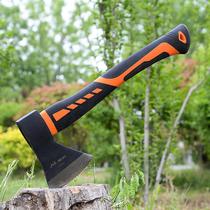 Axe woodworking axe pure steel carpenter axe special all steel sharp single blade axe chopping wood outdoor large fine steel
