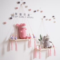 ins childrens room bedroom decoration wall creative warm milk tea shop room pendant Wall girl girl small