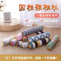 2022 Single Buckwheat Hull Cylindrical Pillow Pillow Adults Old Coarse Bujo Garden Long Strips Solid hard rectangular grown-up