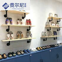 Free combination shoe store shoe rack display stand creative store childrens shelf Wall shoe shelf simple shop