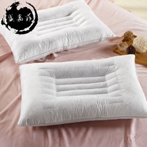 Cotton Cassia pillow adult neck pillow single student buckwheat cervical spine pillow core a set