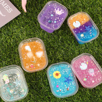 Net Red M Family Children's Safety Non-toxic Toys Foaming Glue Crystal Mud Genuine Slime Set Box Fake Water Clay