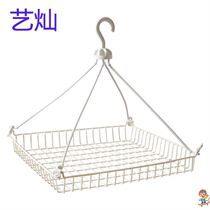 Double-layer drying net pocket anti-deformation tiled drying clothes basket Household drying socks sweater special drying rack