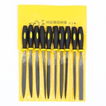 Shanghai plastic handle Shenjin file knife set bearing file small steel file shaping file model small file grinding tool
