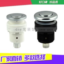 Jacuzzi tub waterproof Air switch button food waste disposer crusher pneumatic start-stop switch