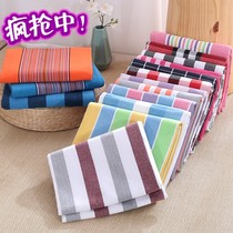 Discount clearance authentic Shandong old coarse cloth bedding quilt cover pillowcase student dormitory sheets do not fade