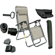 Adult Leaning Chair Folding Nap Lounge Chair Accessories Large Total Lock Catch Beach Chair Connectors Plastic Armrests Chair