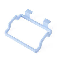 Kitchen door back type portable garbage bag bracket Door rag pylons Garbage bag bracket Kitchen door hanging bracket