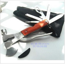 Multifunctional color wood axe life-saving axe window breaker axe multifunctional tool pliers multifunctional combination tool