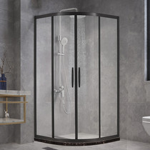 Cabe overall bathroom bathroom toilet dry and wet separation partition bath room shower room glass door arc fan bath room