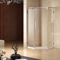 LENS shower room partition whole bathroom wet and dry separation moving door bathroom bathroom bath screen Tina A31