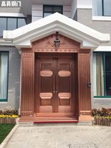 Gao Jue · Bronze Door Entry Door Armored Door Cast Aluminum Door Copper Art Stairs High-quality Household Entry Door Courtyard Door