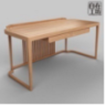 Free Workshop Modern Oriental Original Modern Zen New Chinese Begonia Study Original Wood Color Desk WASZ02