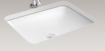Kohler Fu Lang 22 rectangular lower basin ceramic wash basin bathroom embedded home environmental protection and health